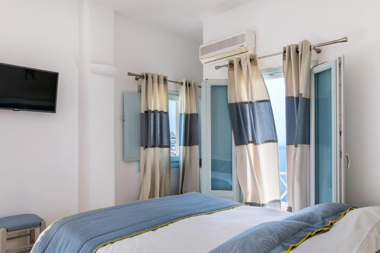 Blue Dolphins Apartments Фиростефани Екстериор снимка